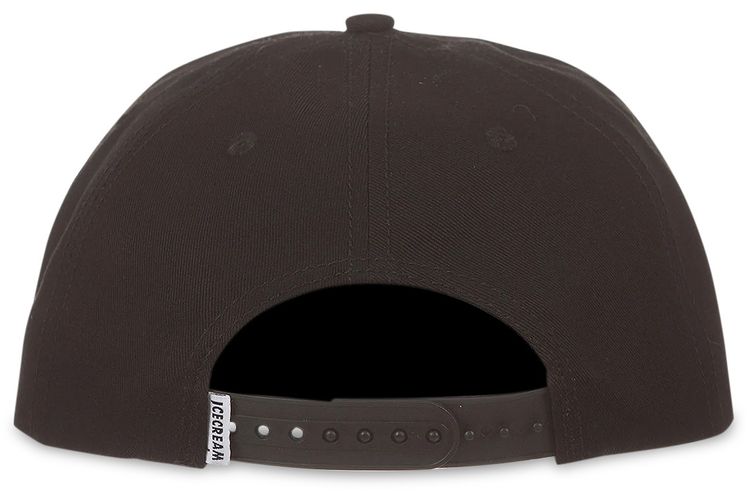 Icecream Bark Snapback Hat Black