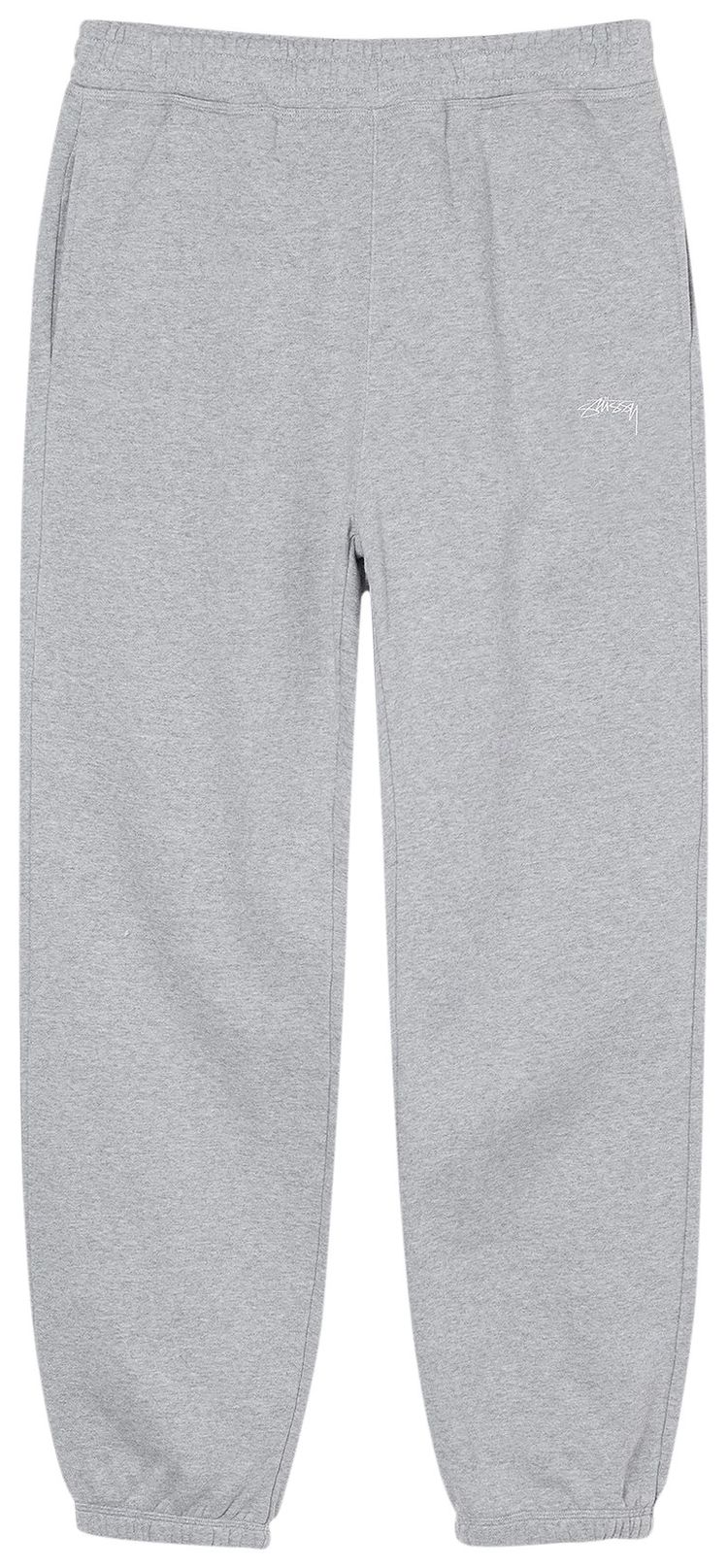 Stussy Stock Logo Pant Grey Heather
