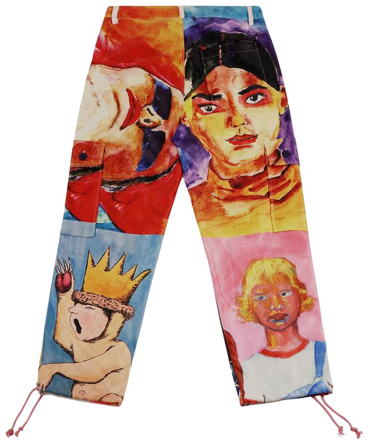 KidSuper People Trousers Multicolor