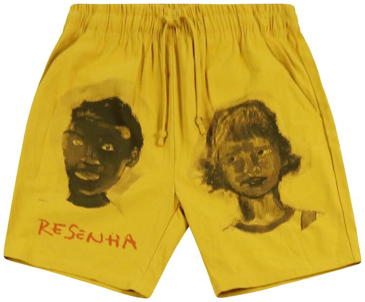 KidSuper Resenha Short Yellow