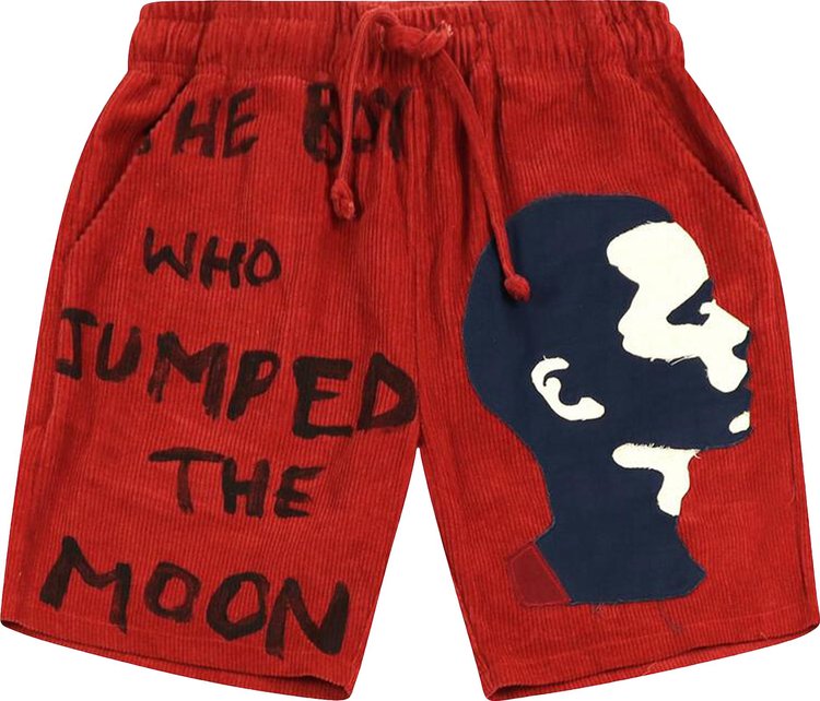 KidSuper Jumped the Moon Short 'Red'