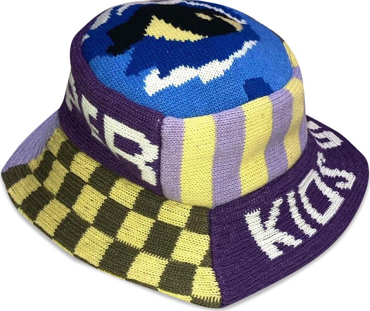 KidSuper Super Knit Bucket Hat 'Multicolor'