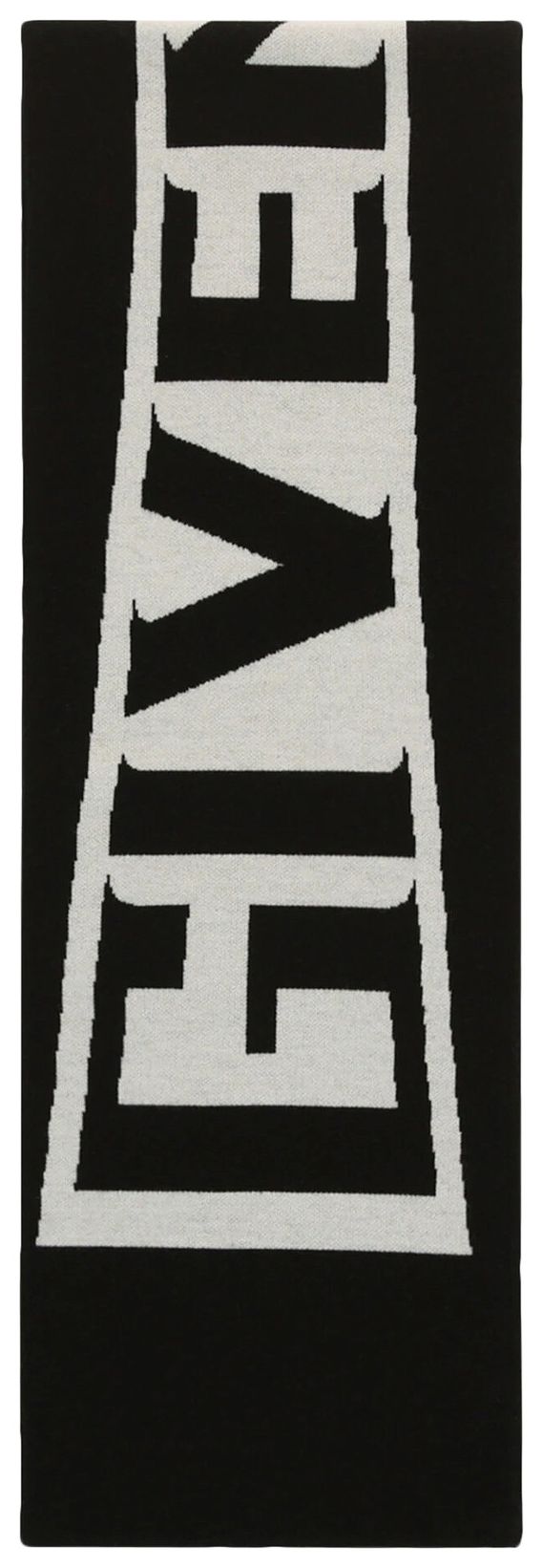 Givenchy Monogram Football Wool Scarf Black