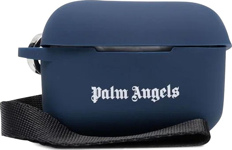 Palm Angels Classic Logo Airpods Pro Case 'Navy'