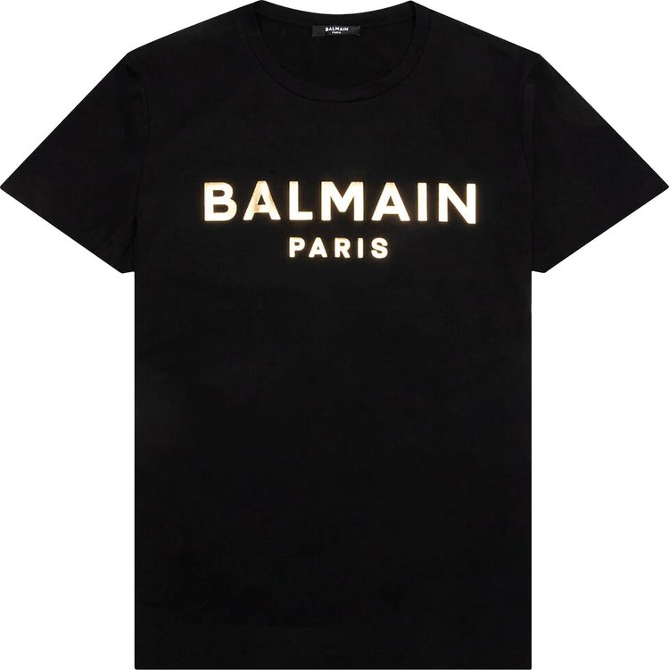 Balmain Foil T-Shirt 'Noir'