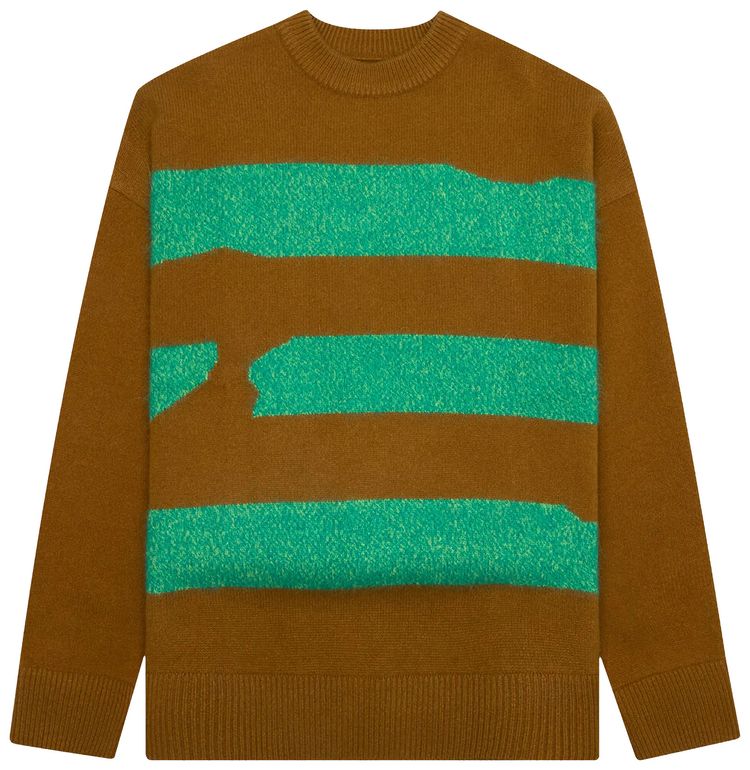 Ader Error Long Sleeve Knit Brown