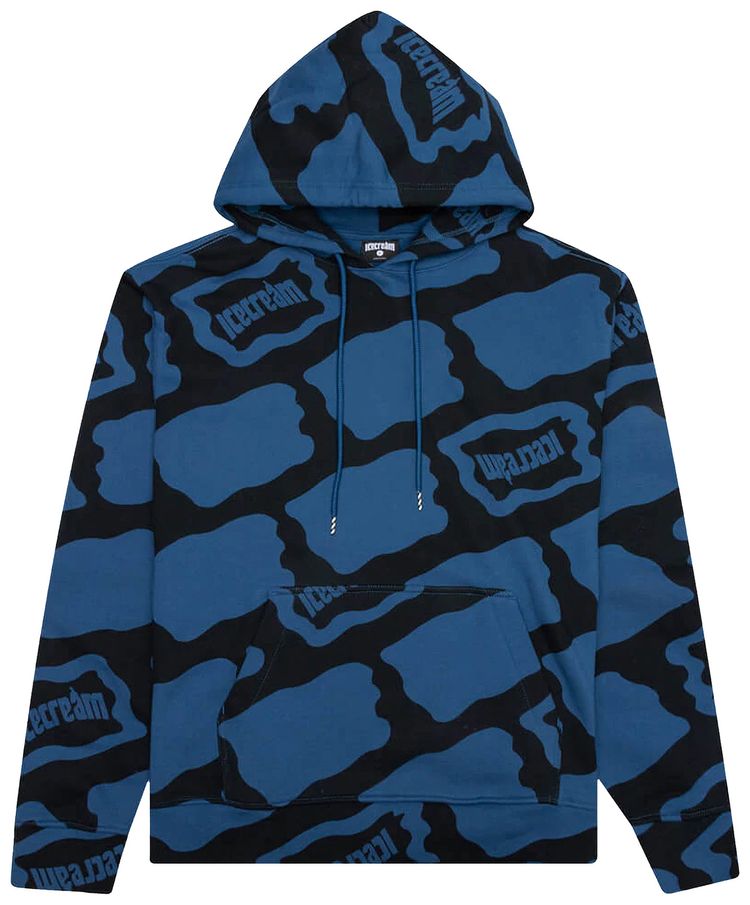 Icecream House Hoodie Dark Blue