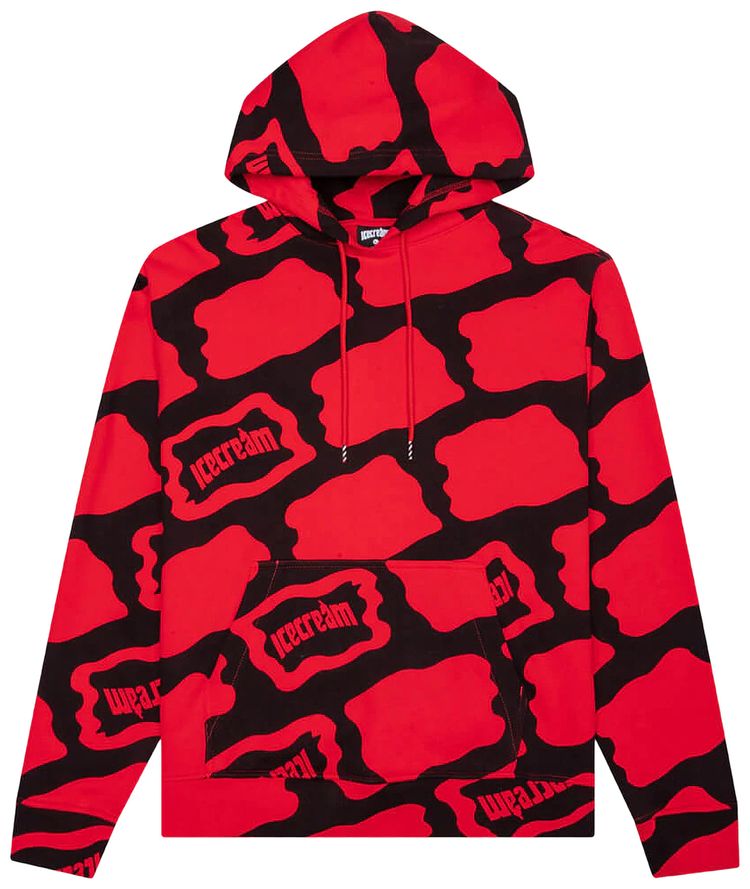 Icecream House Hoodie Tomato