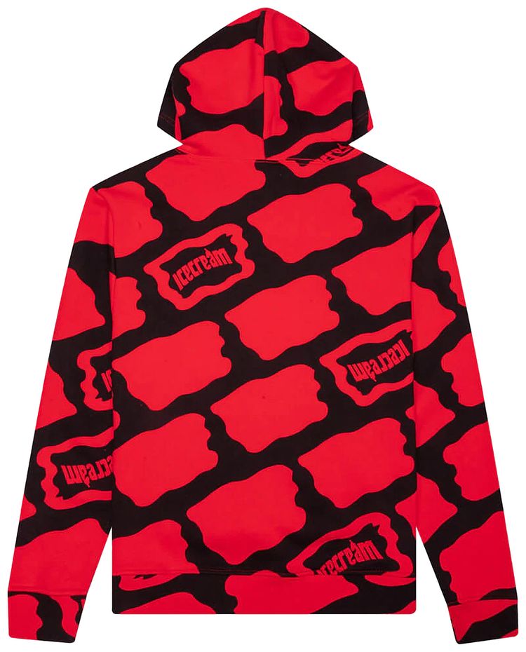 Icecream House Hoodie Tomato