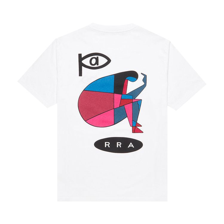 Parra The Thinker T Shirt White