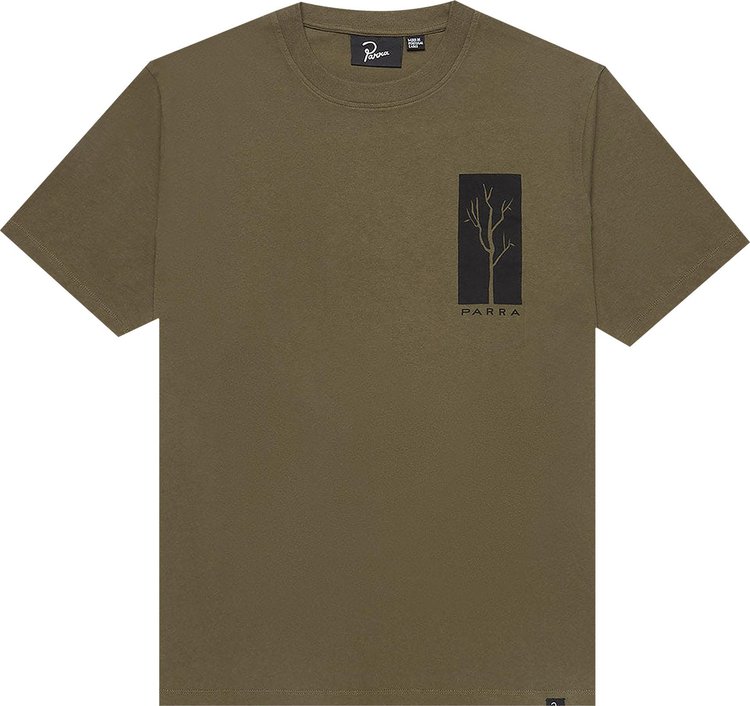 Parra Dead Tree T-Shirt 'Olive'