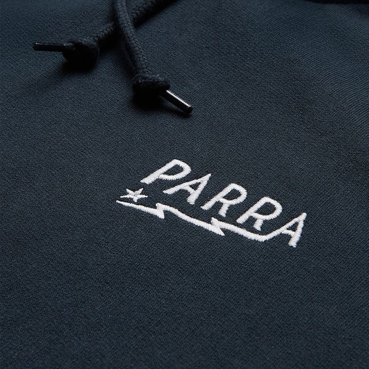 Parra Lightning Logo Hooded Sweatshirt Navy