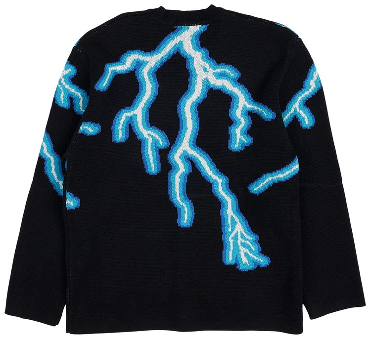 Pleasures Volt Jacquard Cardigan Black