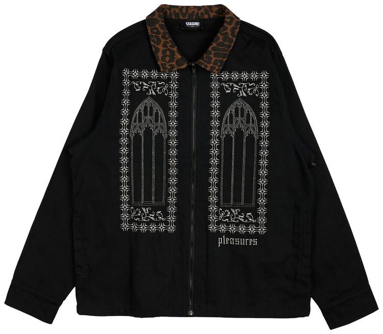 Pleasures Friction Work Jacket Black