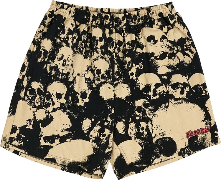 Pleasures Despair Cotton Shorts 'Black'