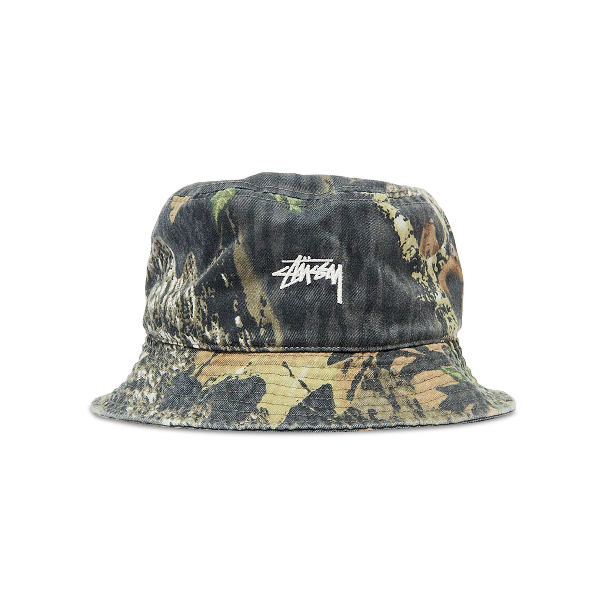 Stussy army bucket hat store