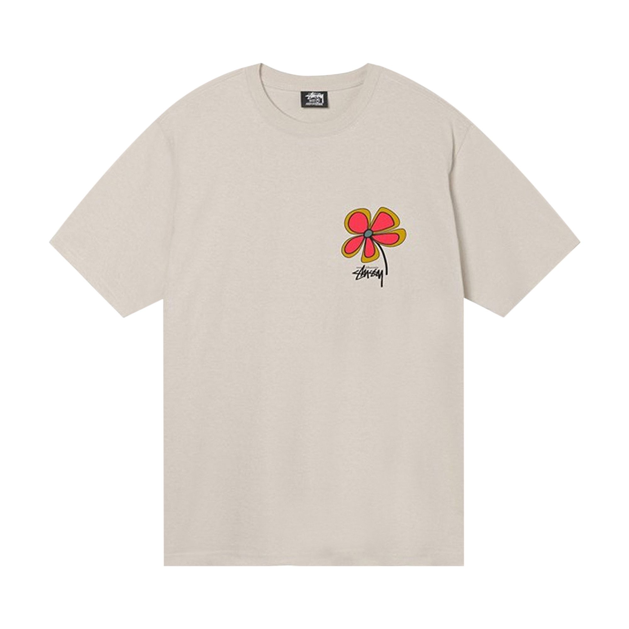 Buy Stussy Flower Tee 'Smoke' - 1904764 SMOK | GOAT