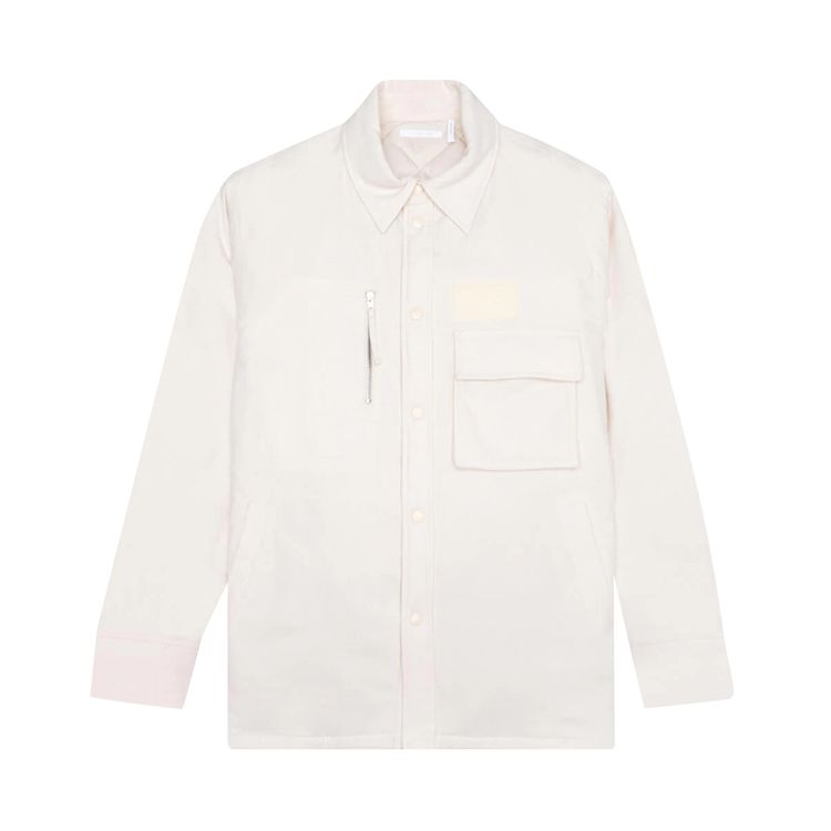 Helmut Lang Flannel Shirt White