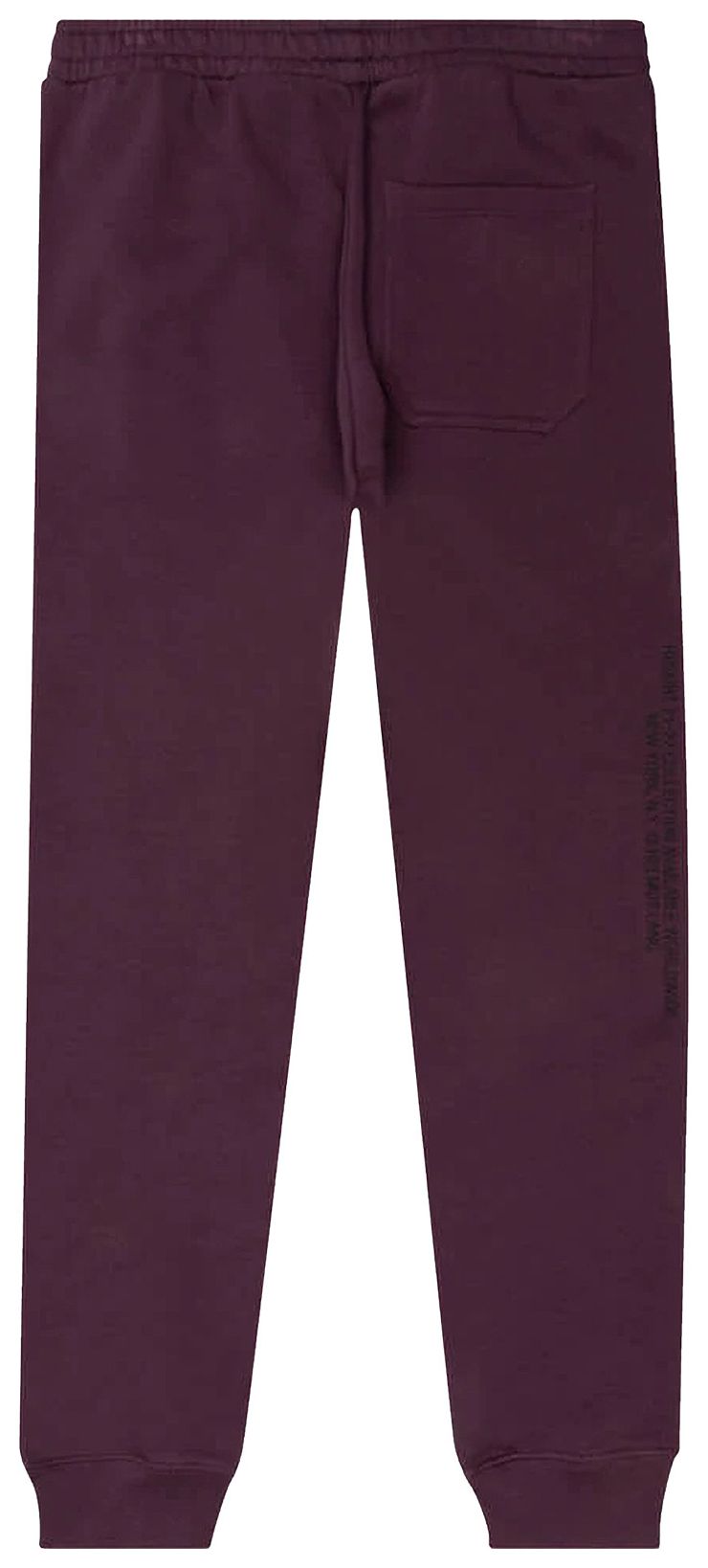 Helmut Lang Distort Jogger Mulberry