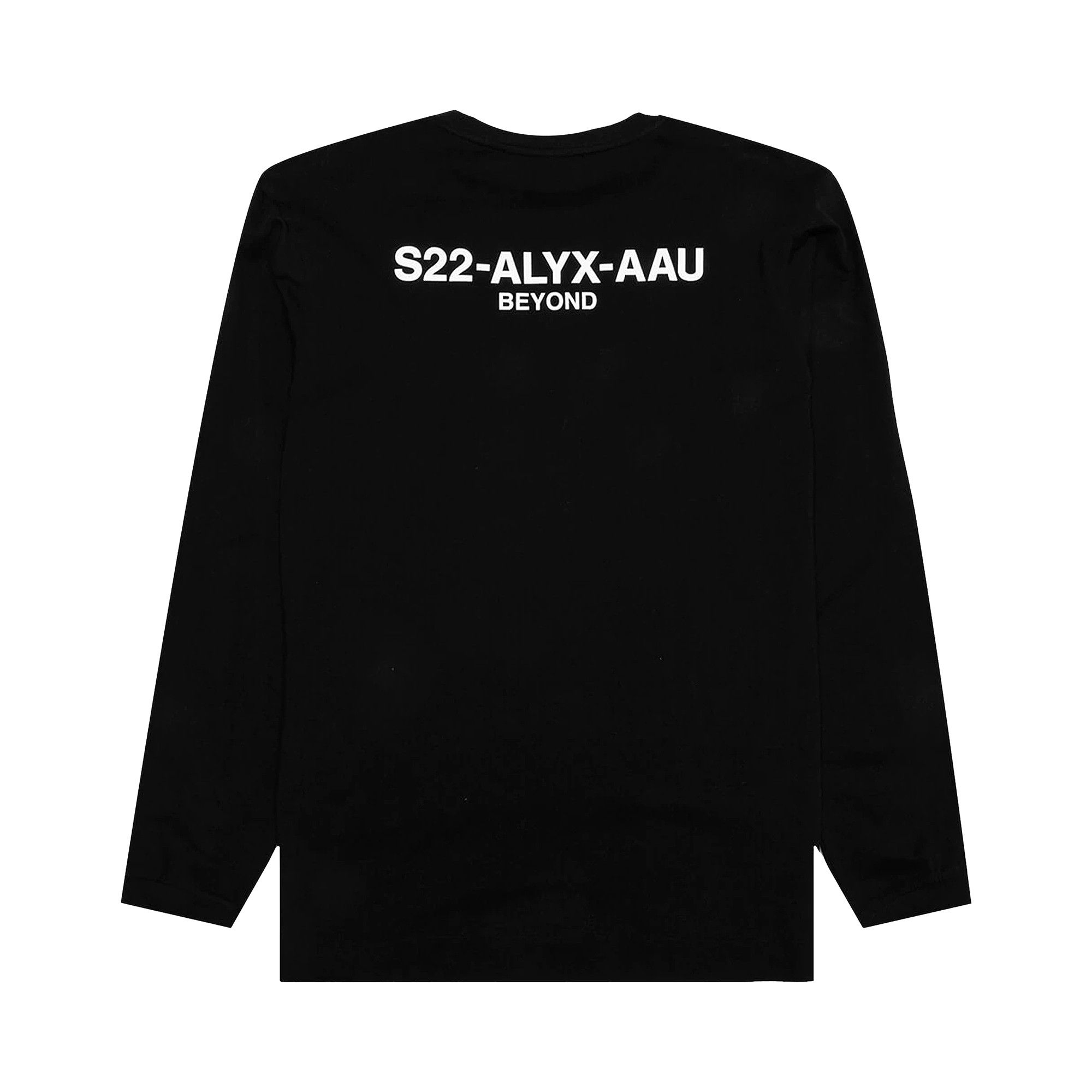 Buy 1017 ALYX 9SM Graphic Long-Sleeve T-Shirt 'Black