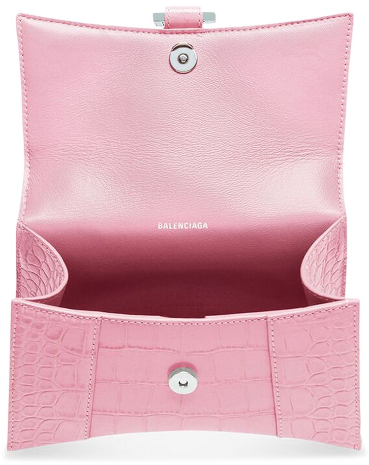 Balenciaga Hourglass XS Handbag Pink