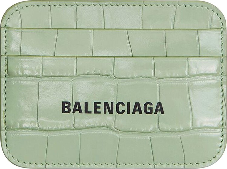 Balenciaga Green Card Case Business Holder