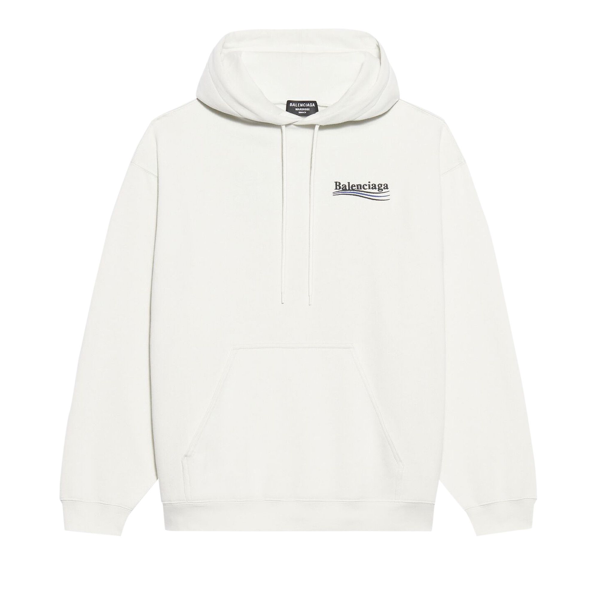 Buy Balenciaga Political Campaign Hoodie Medium Fit White 600583 TKVI9 9084 GOAT CA