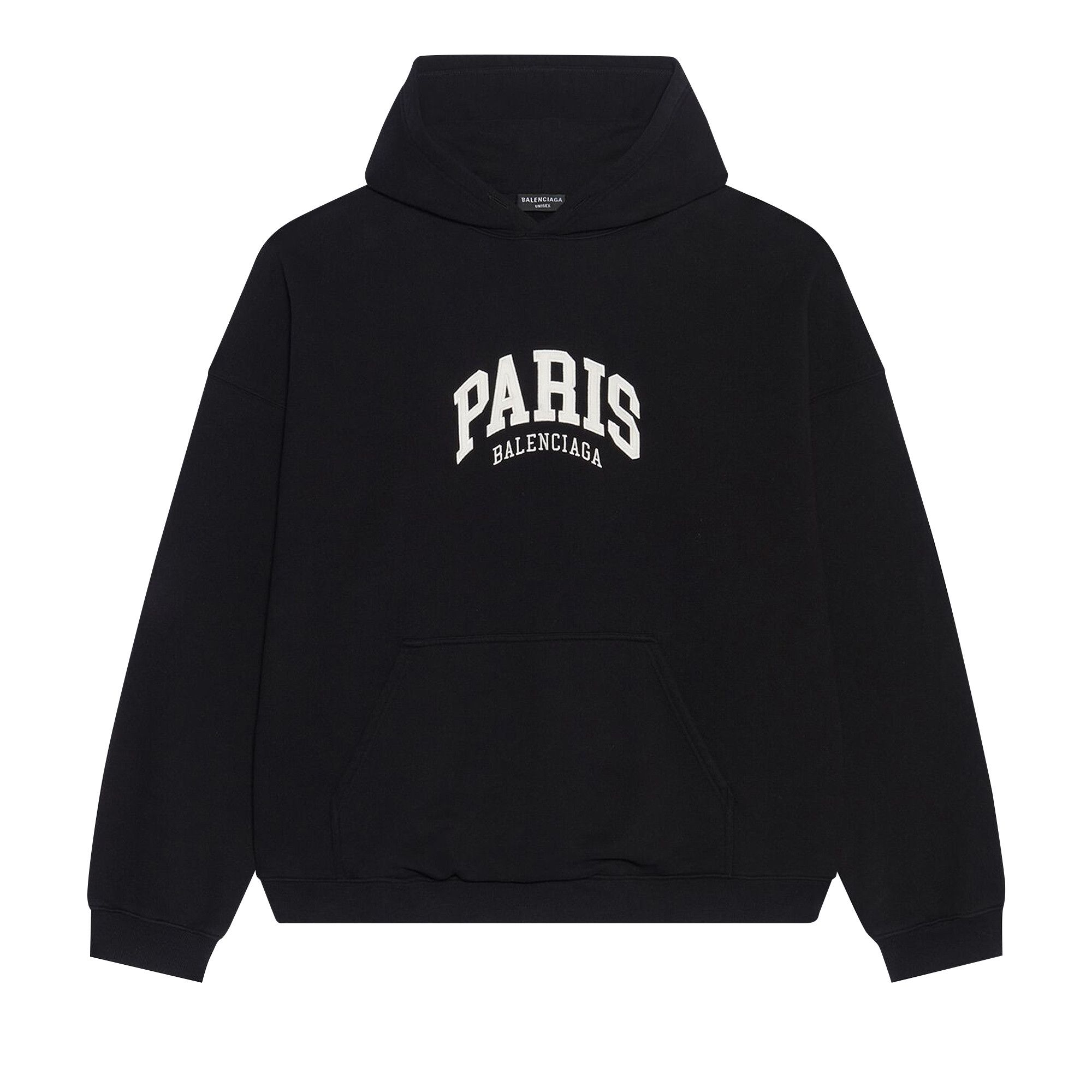 出産祝いなども豊富 Hoodie Paris Cities Balenciaga Buy Wide 674986 - 'Black' Fit パーカー