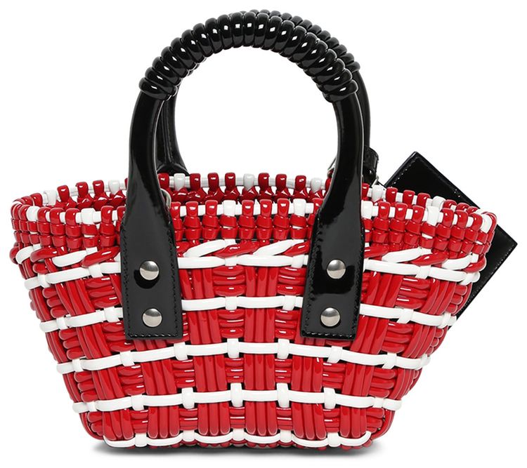 Balenciaga Bistro XXS Basket Bag RedWhite