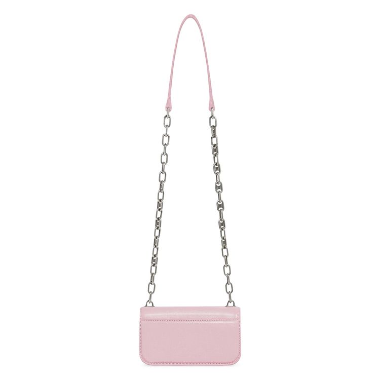 Balenciaga Gossip XS Bag With Chain Pink