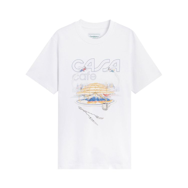 Casablanca Casa Cafe Tee White