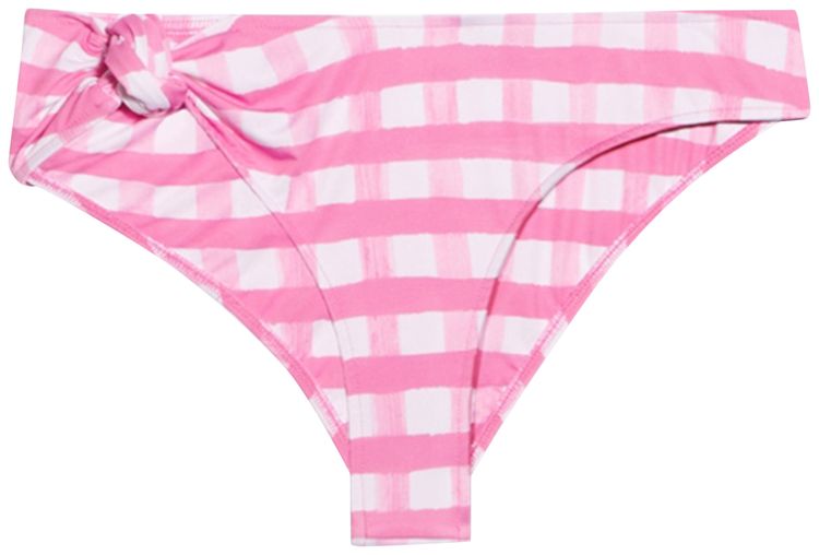 Jacquemus Le Maillot Vichy Light Pink Checks