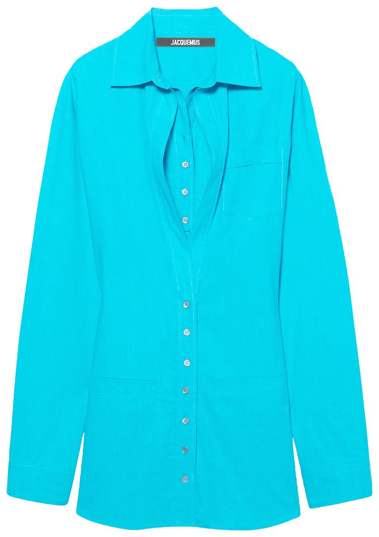 Jacquemus La Robe Baunhilha Turquoise