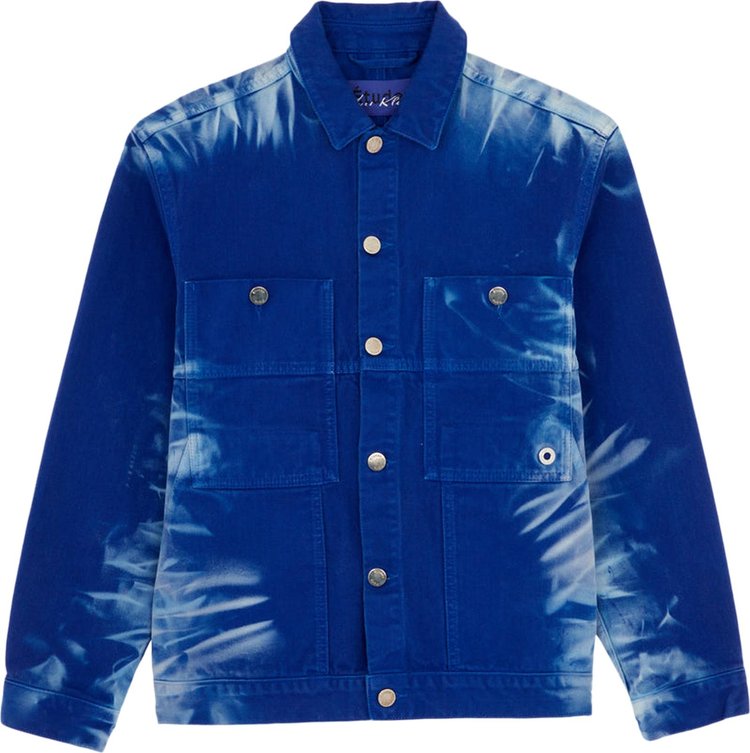 Etudes x Yves Klein Tie Dye Denim Jacket 'Klein Blue'