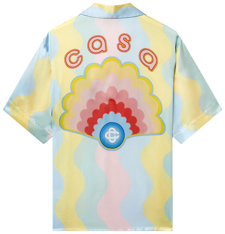 Casablanca Casa Shell Wave Shirt Multicolor