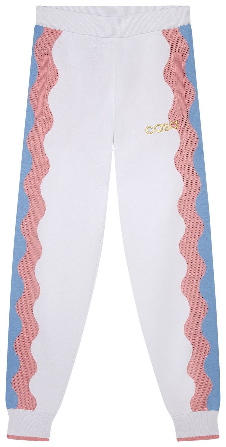 Casablanca Track Pants WhiteLight Pink