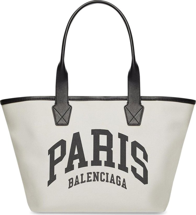 Balenciaga Cities Paris Jumbo Small Tote Bag 'Natural'