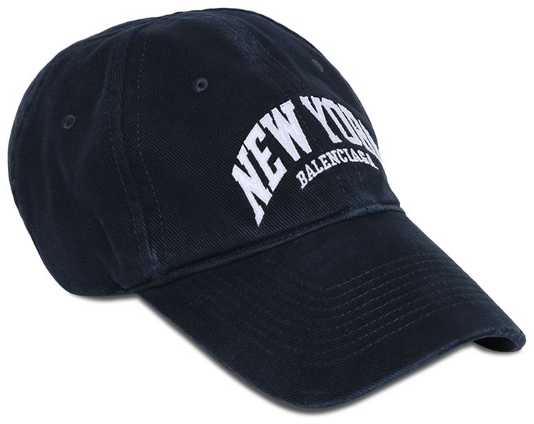 Balenciaga Ny City Cap Marine BlueWhite