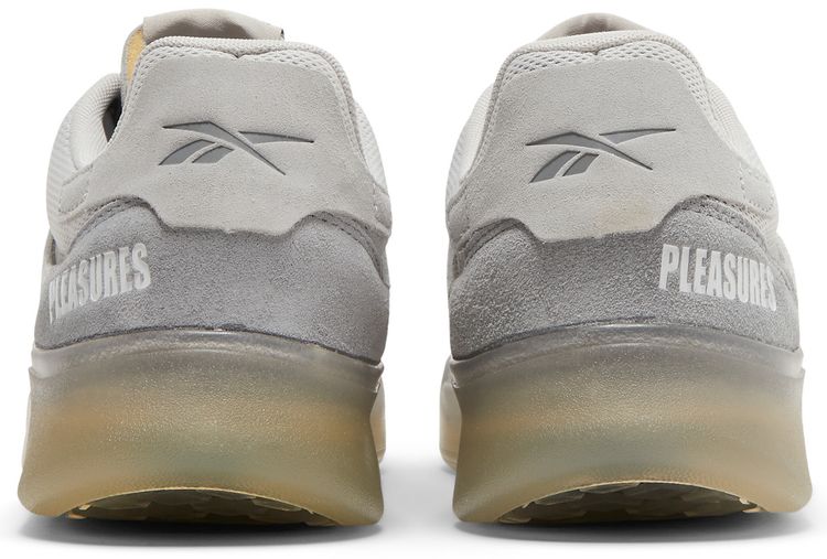 Pleasures x Reebok Club C Legacy Pure Grey