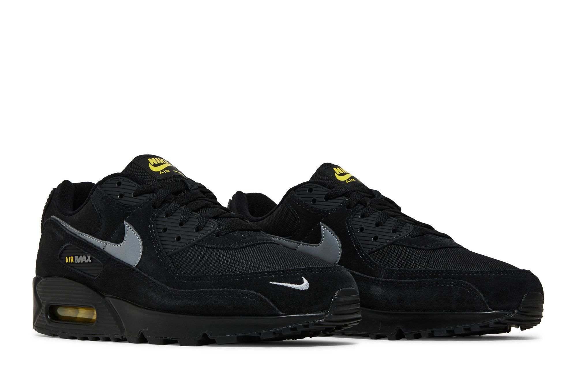 air max 90 black amarillo