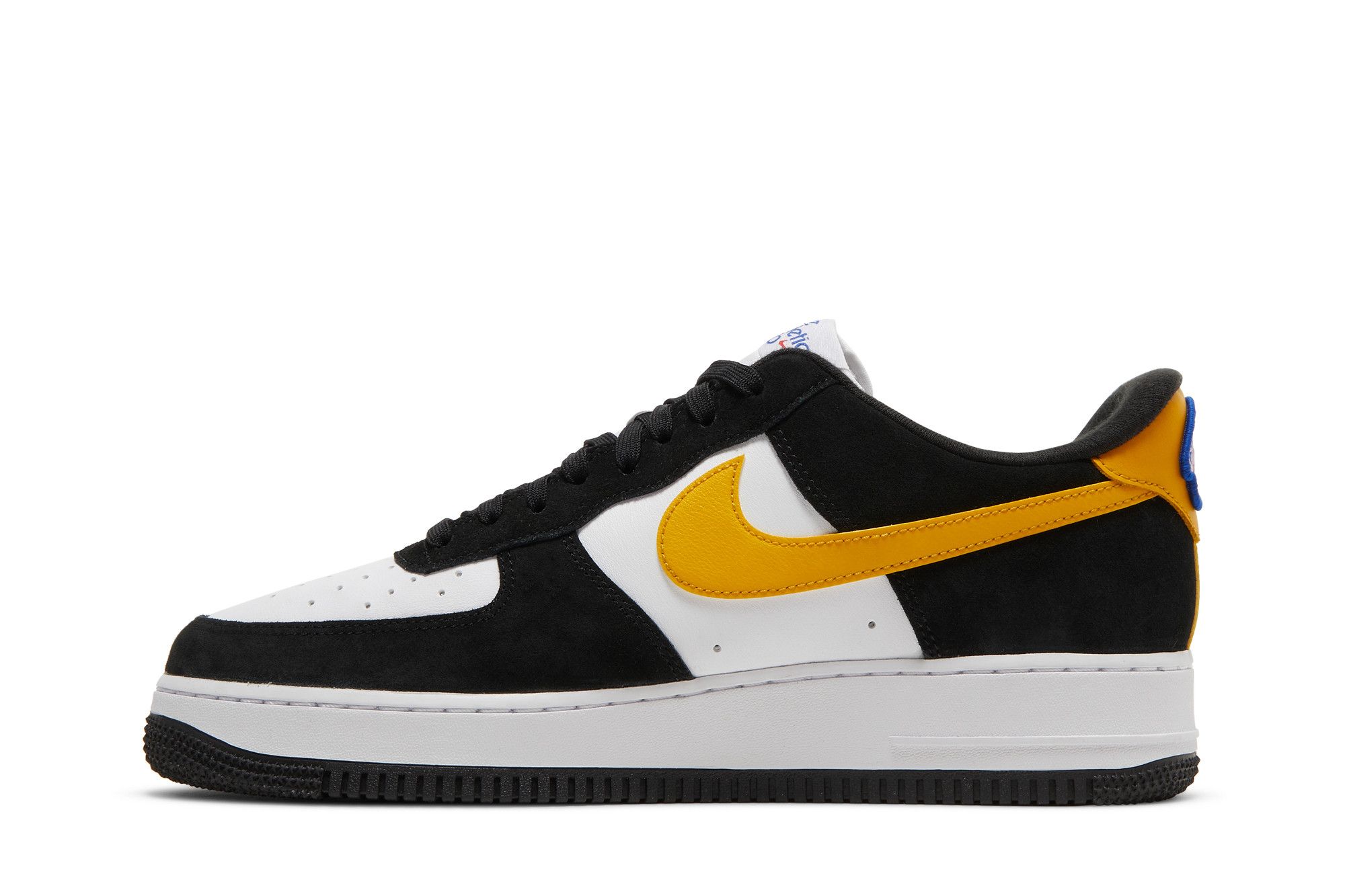 Nike air force 1 low yellow black best sale