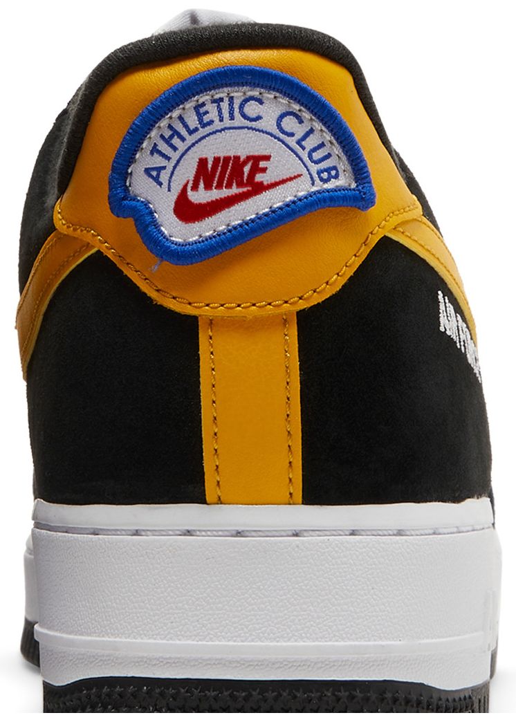 Nike Air Force 1 07 LV8 Athletic Club   Black University Gold