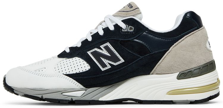 Sneakersnstuff x New Balance 991 Made in England Perforated Pack   Navy White