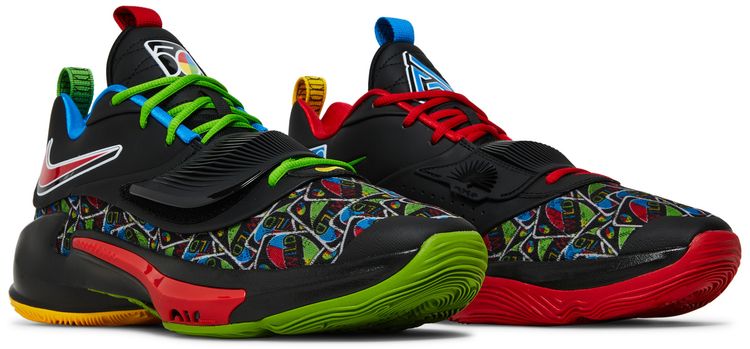 Nike UNO x Zoom Freak 3 50th Anniversary Black