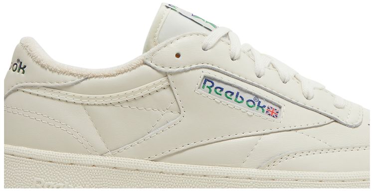 Reebok Club C 85 Vintage Split Logo   Cobalt Green