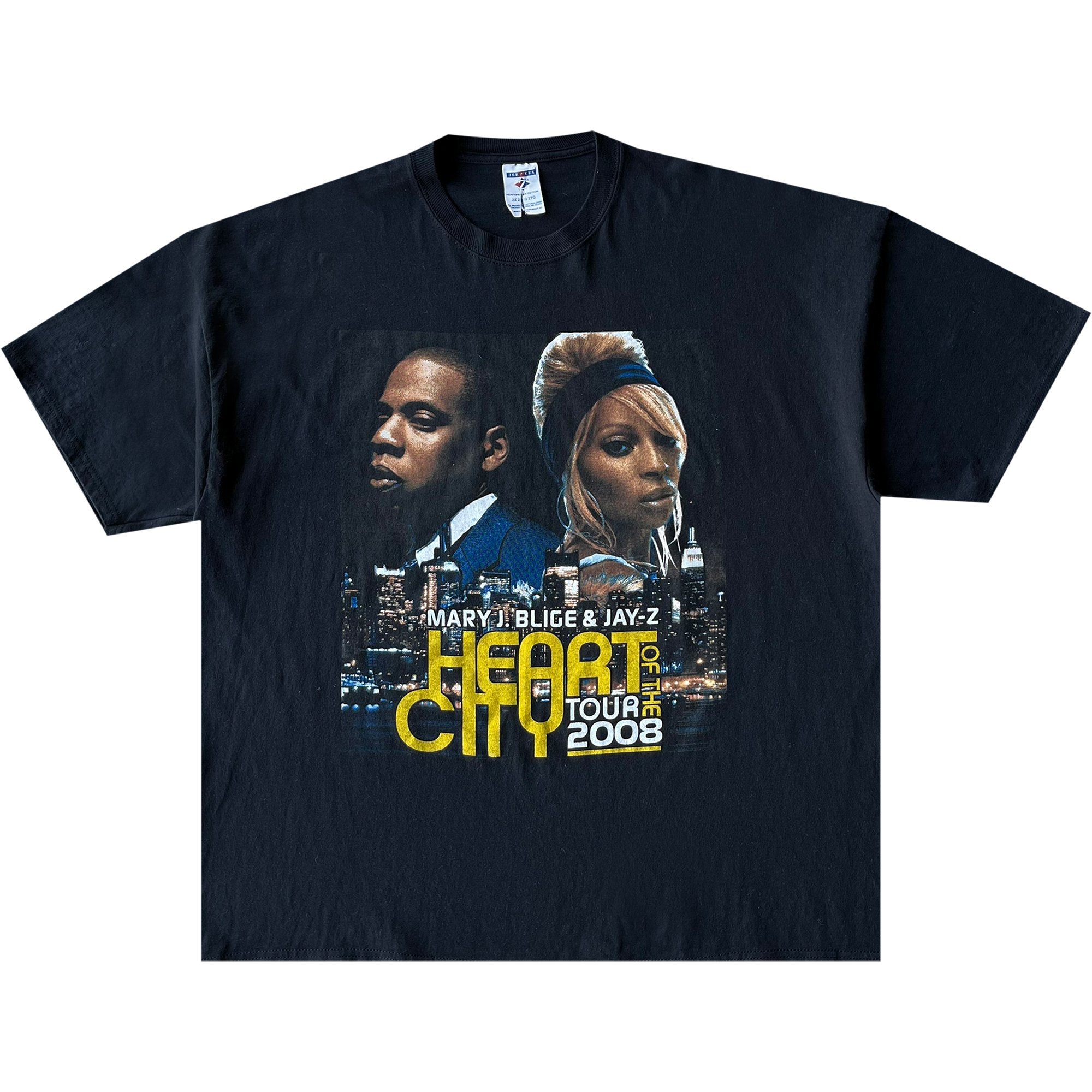 Buy Music 2008 Jay-Z & Mary J. Blige Heart Of The City Tour Tee