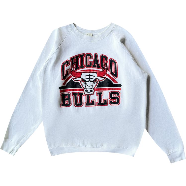 Sports 1990s Chicago Bulls Sweatshirt White