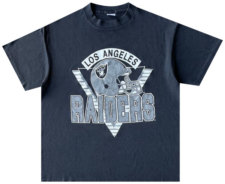 Sports 1980s Los Angeles Raiders Tee Black
