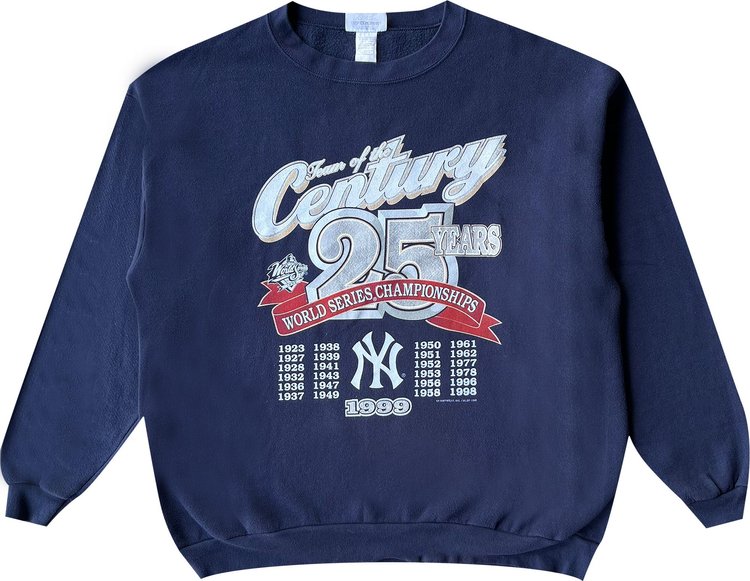 Sports 1998 New York Yankees World Series Sweatshirt 'Blue