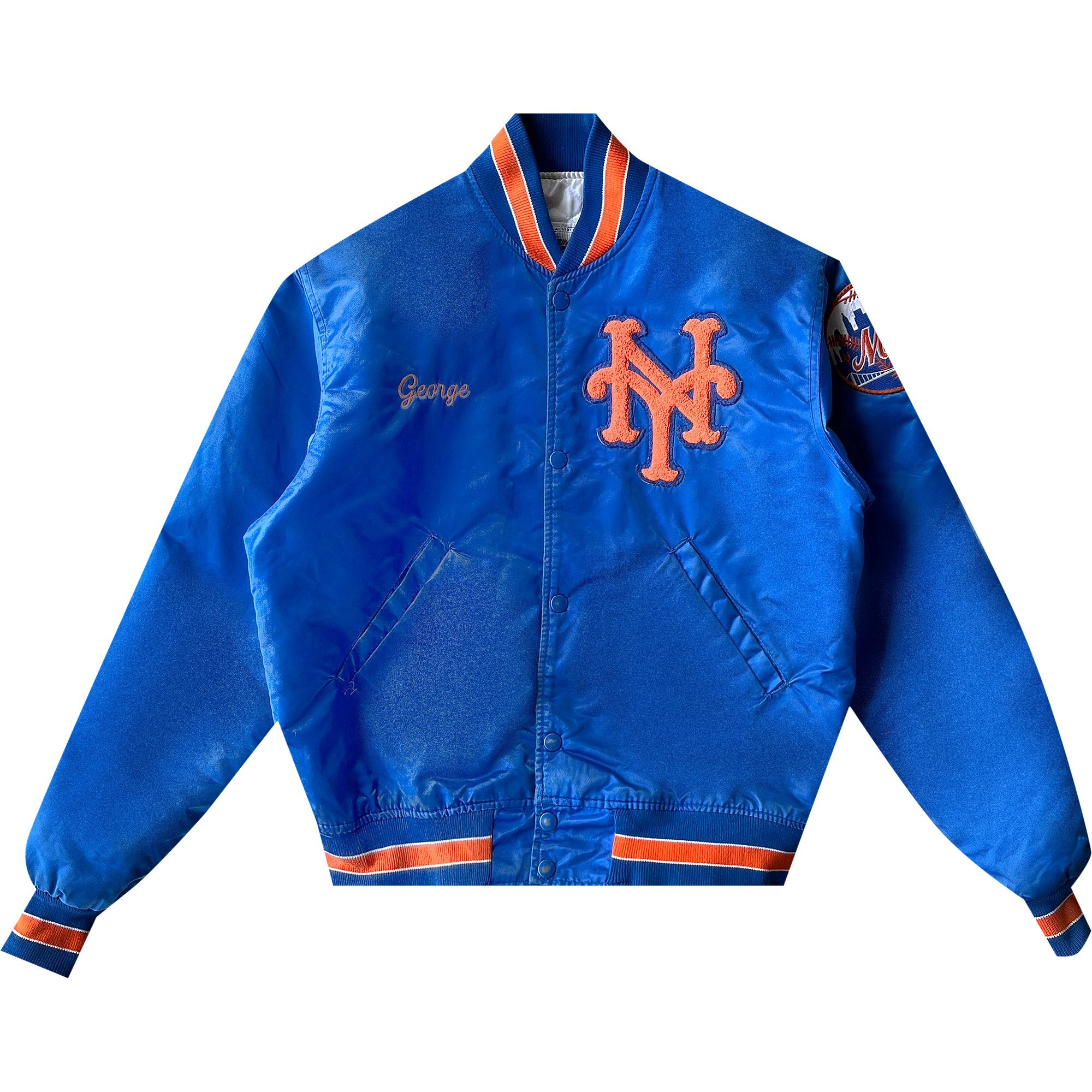 Mets hotsell satin jacket